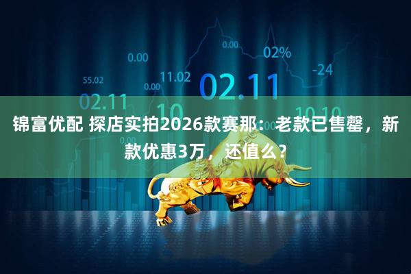锦富优配 探店实拍2026款赛那：老款已售罄，新款优惠3万，还值么？