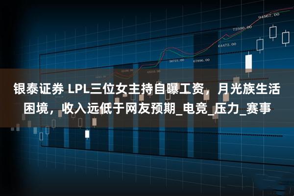 银泰证券 LPL三位女主持自曝工资，月光族生活困境，收入远低于网友预期_电竞_压力_赛事